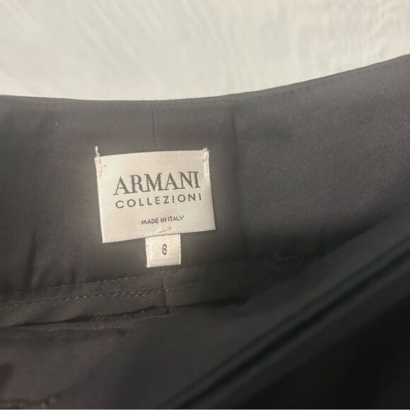 REVOLVE Armani Collezioni Vintage Black Trouser Slacks - Picture 7 of 7